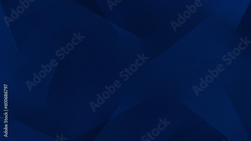 Blue abstract geometric background banner advertising design