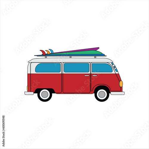 Summer Van Car