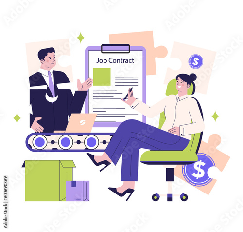 Corporate Social Responsibility, CSR. Job creation, recruitment