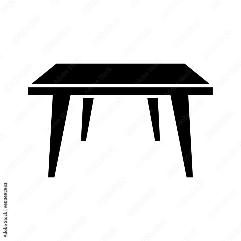Table icon vector on trendy design Table icon vector on trendy design