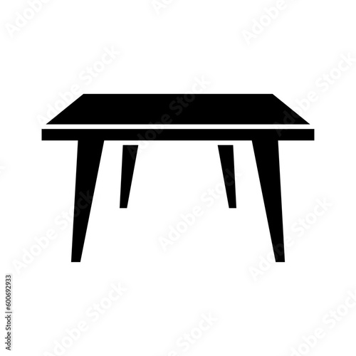 Table icon vector on trendy design