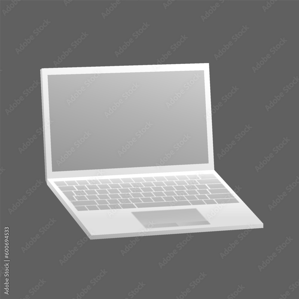 Laptop 3d Mockup Template Laptop 3d Mockup Template
