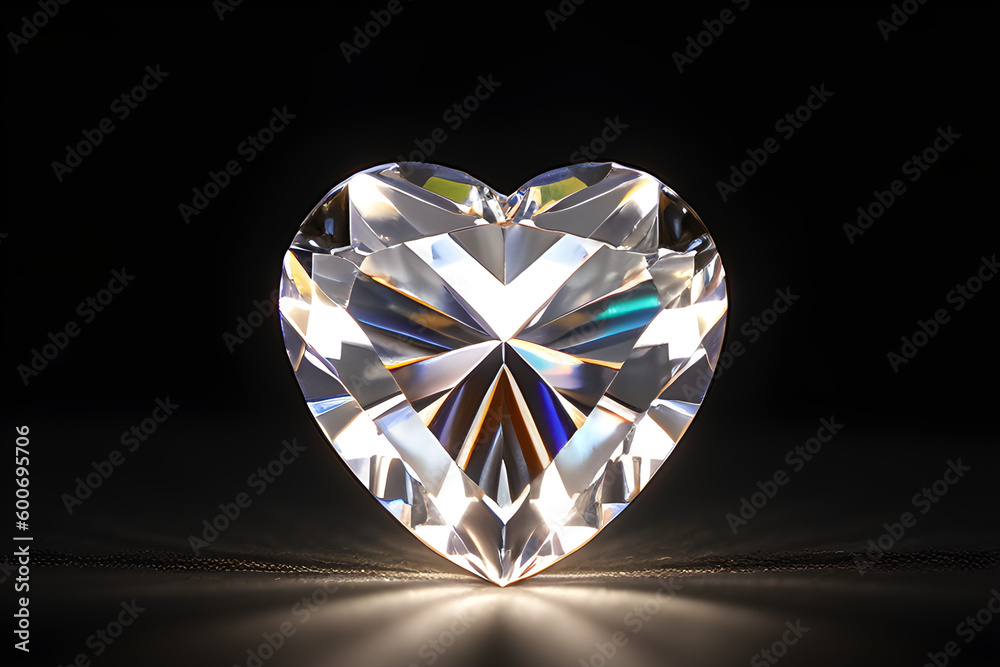 Fototapeta premium Diamant love marriage