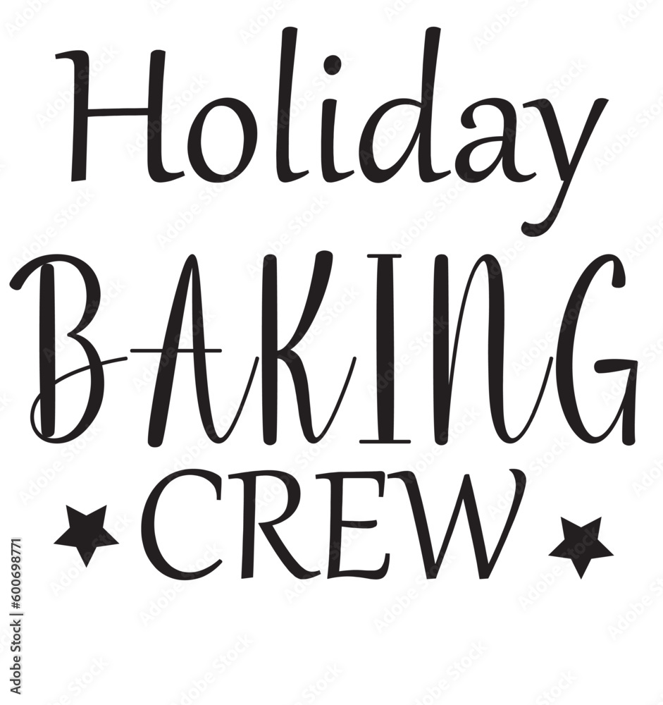 holiday baking crew