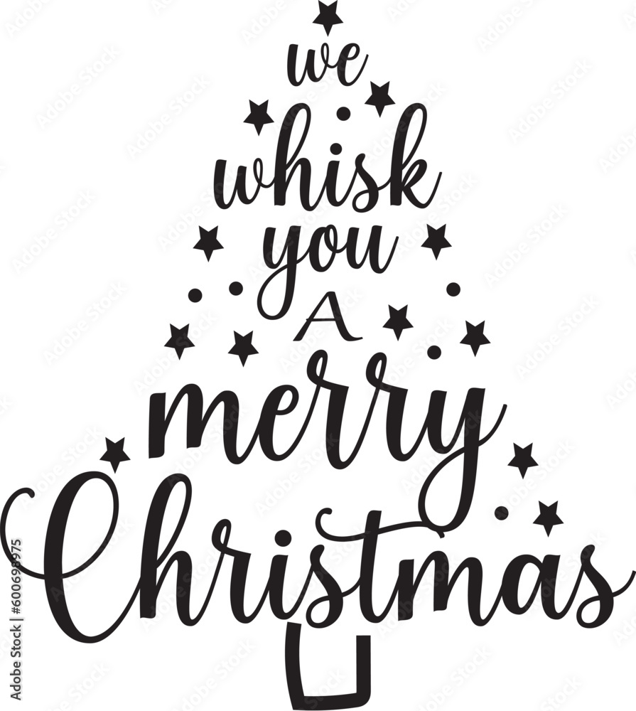 we whisk you a merry christmas