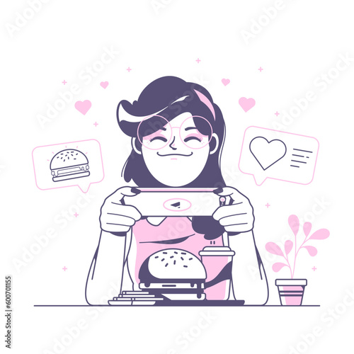food photographer stories cartoon illustration