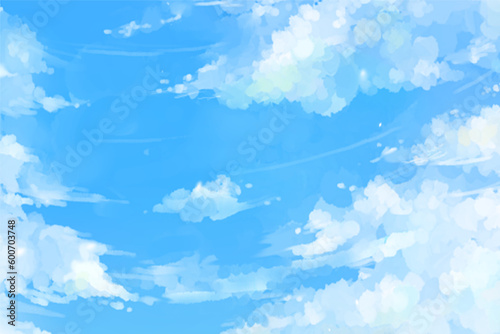 青空 昼 イラスト