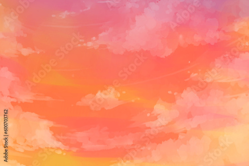 Photos 夕焼け 空 イラスト
