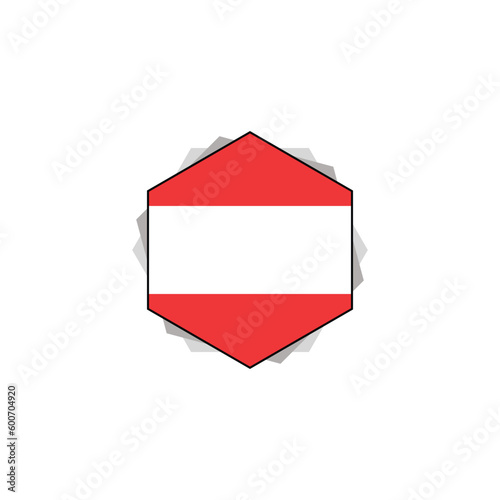  vector graphics of the national flag on a white background