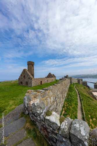 Peel Castle in Isle of Man