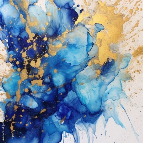 Watercolor painted background. Illustration AI Generative.
