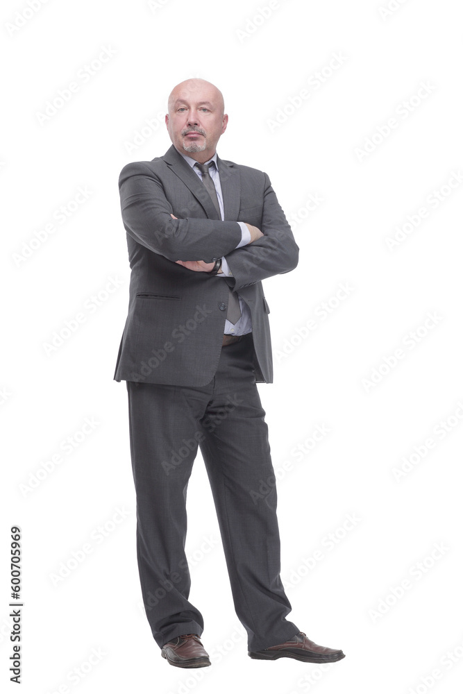 Mature business man .isolated on a white background. Mature business man .isolated on a white background.