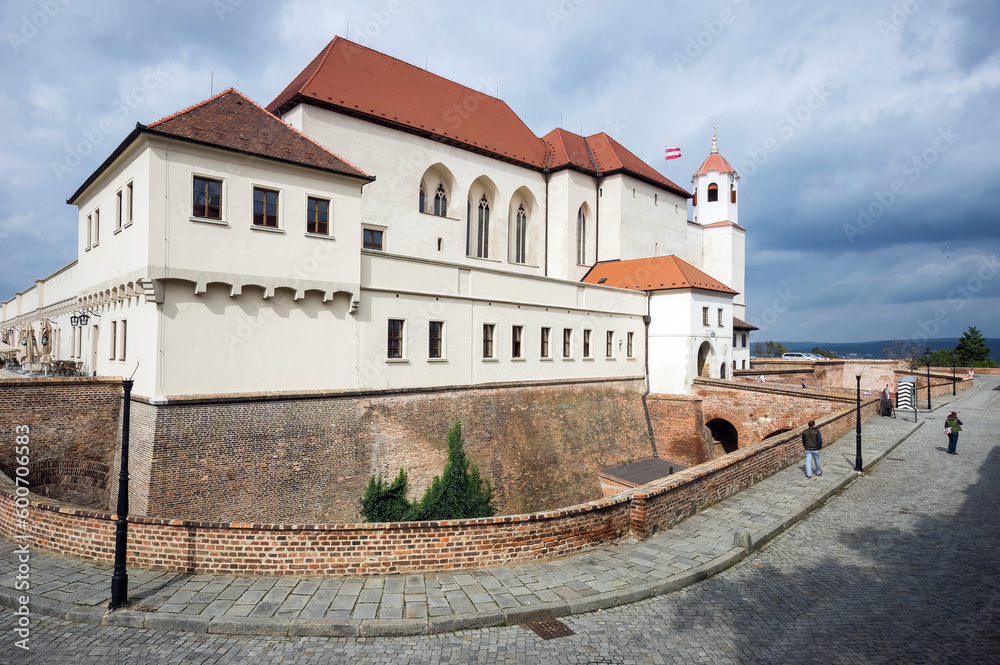 Exterior of the Spilberk Castle in Brno, Czech Republic Exterior of the Spilberk Castle in Brno, Czech Republic