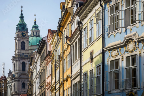 View of the Mostecka street in historical Prague, Czech Republic © Xavier Allard