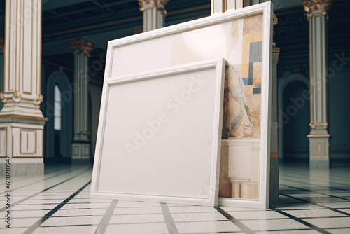 interior picture painting mockup