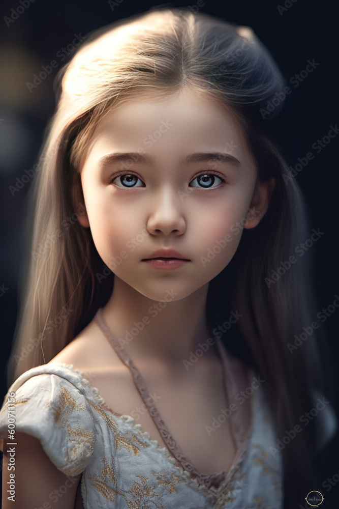 asian girl child model looking in camera serious asian girl child model looking in camera serious
