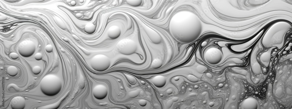 Marmor in white and gray shades with silver particles in swirls background Marmor in white and gray shades with silver particles in swirls background