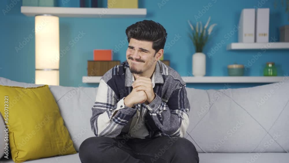 Stressed and thoughtful lonely man. Stressed and thoughtful lonely man.