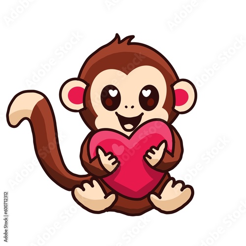 A cute little monkey 