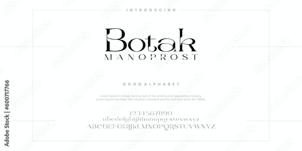 Abstract Fashion font alphabet. Minimal modern urban fonts for logo, brand etc. Typography typeface uppercase lowercase and number. vector illustration Abstract Fashion font alphabet. Minimal modern urban fonts for logo, brand etc. Typography typeface uppercase lowercase and number. vector illustration