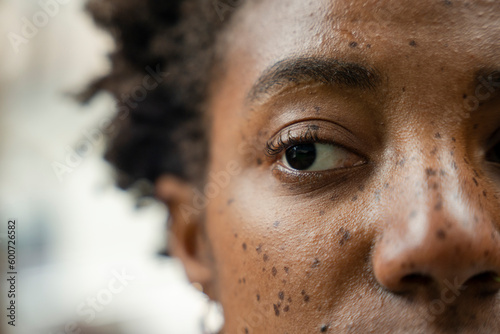 Fotografija Close-up of woman face while looking away