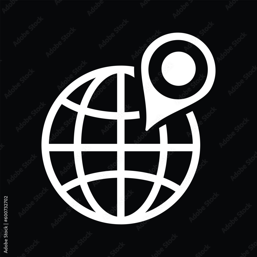earth globe icon earth globe icon