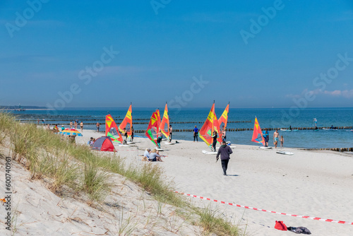 Am Zingster Sportstrand,