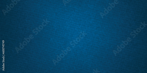 Fabric background Close up texture of natural weave in dark blue or teal color. Fabric texture of natural line textile material . 
