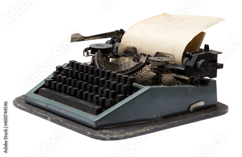 vintage typewriter photo