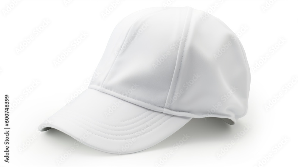 Golf hat isolated on white background. Generative AI Golf hat isolated on white background. Generative AI