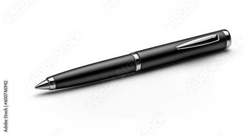 Gel pen isolated on white background. Generative AI