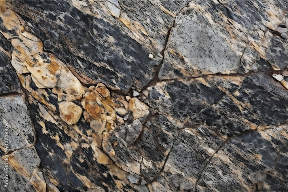 Granite stone wall texture