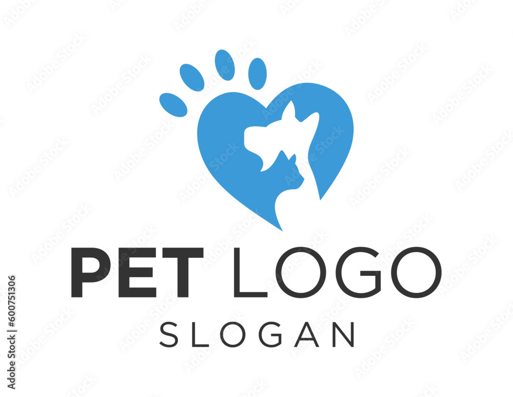 Logo about Pet on a white background. created using the CorelDraw application. Logo about Pet on a white background. created using the CorelDraw application.