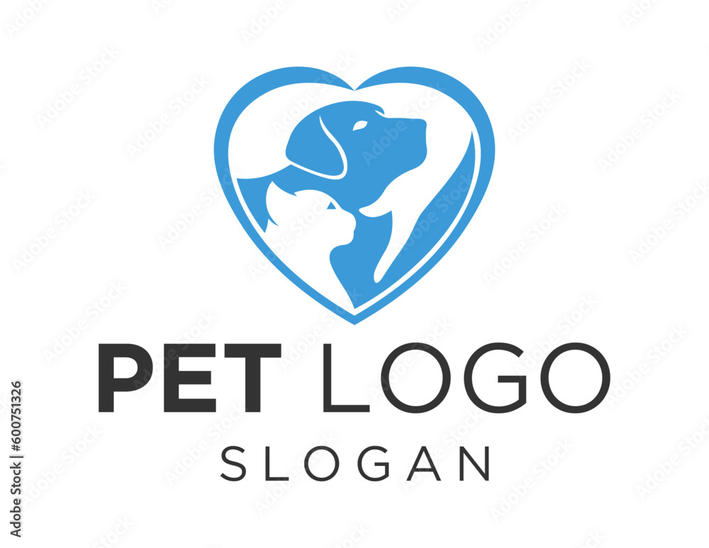 Logo about Pet on a white background. created using the CorelDraw application. Logo about Pet on a white background. created using the CorelDraw application.