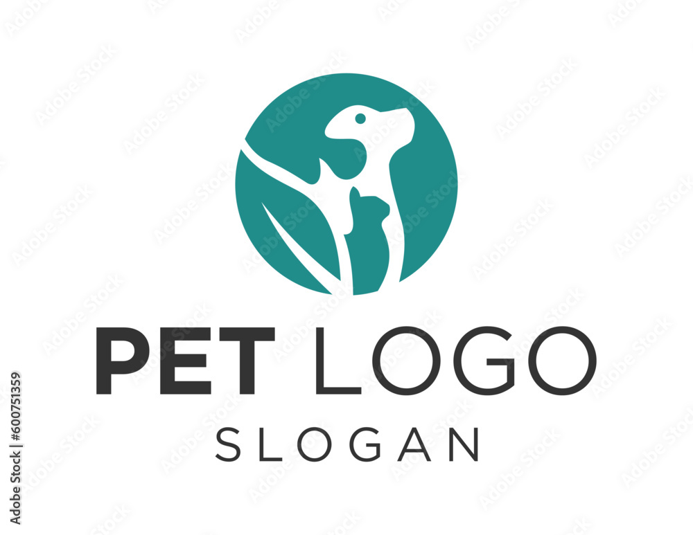Logo about Pet on a white background. created using the CorelDraw application. Logo about Pet on a white background. created using the CorelDraw application.