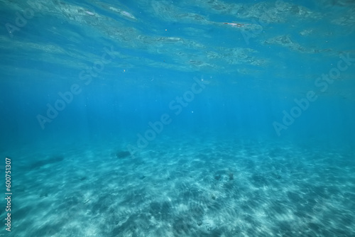 sandy beach underwater photo background abstract horizontal panorama of the blue sea