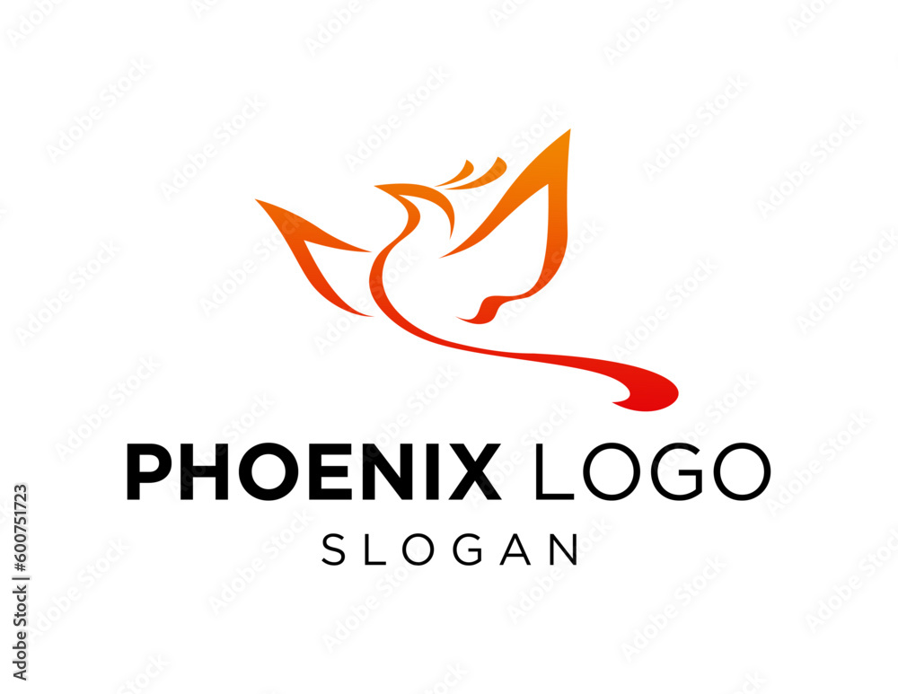 Logo about Phoenix on a white background. created using the CorelDraw application. Logo about Phoenix on a white background. created using the CorelDraw application.