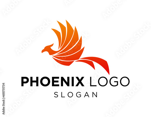 Logo about Phoenix on a white background. created using the CorelDraw application. © Muhammad