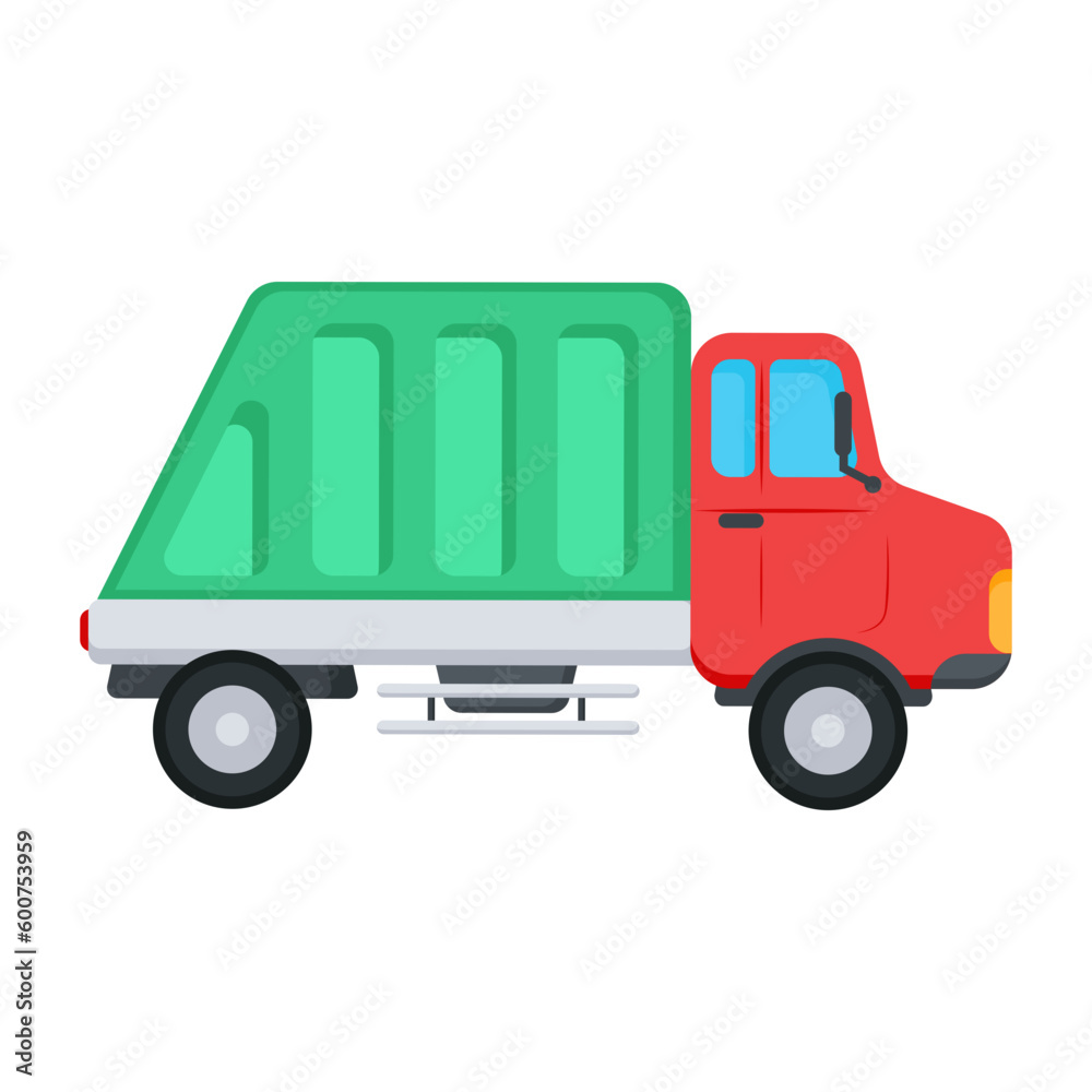 Fototapeta premium Garbage Truck 