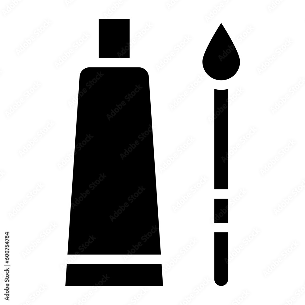 oil paint glyph oil paint glyph