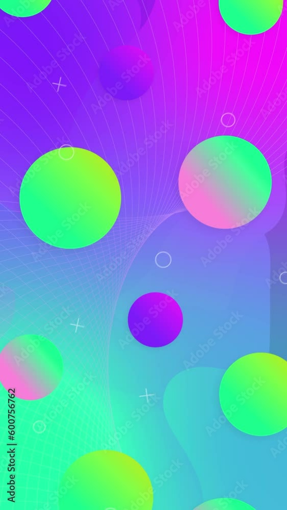 Colored background with balloons on a gradient. Colored background with balloons on a gradient.