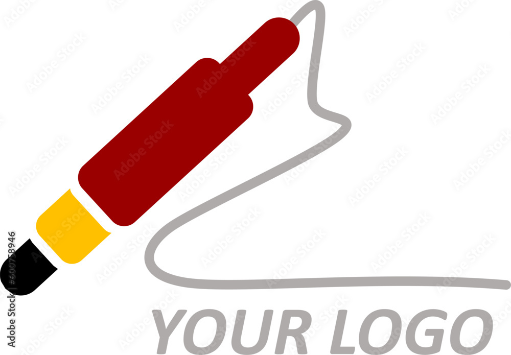 Stereo jack-like vector logo for music and electronic company, web, and application Stereo jack-like vector logo for music and electronic company, web, and application