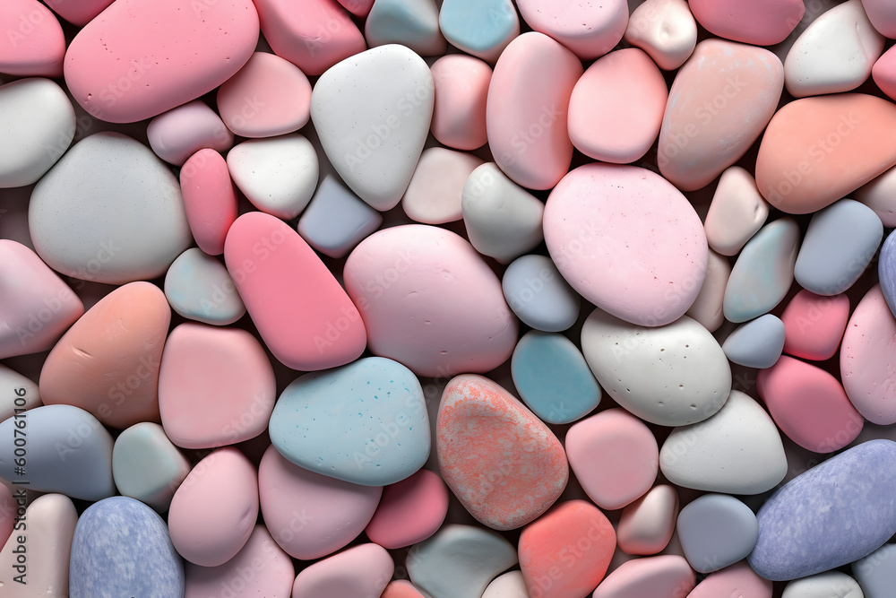 Pastel stones and rocks, background, wallpaper