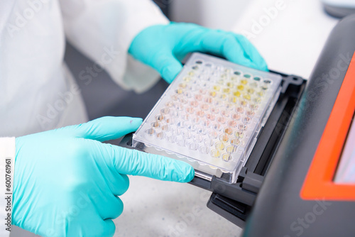 Analysis of multiple samples for microbiological purposes is performed by scientists by placing a microplate into a microplate reader.