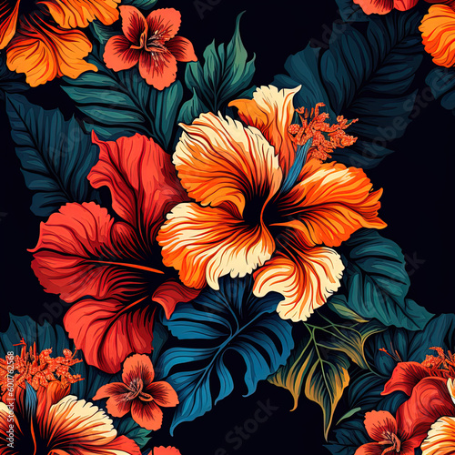 seamless floral background