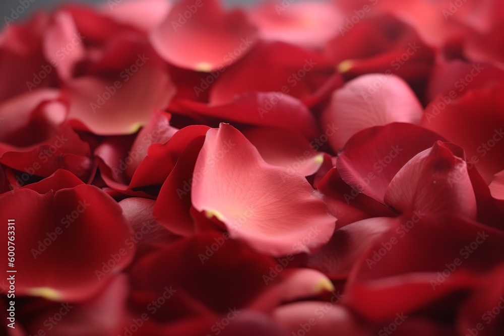 red rose petals from generative ai red rose petals from generative ai