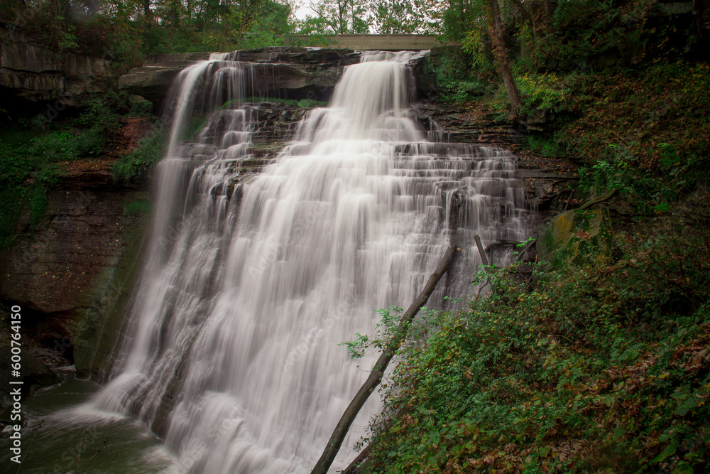 Obraz premium Brandywine Falls, Cuyahoga Valley National Park, Ohio