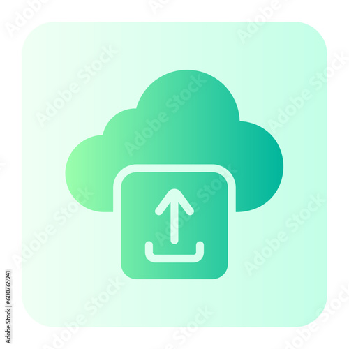 upload gradient icon