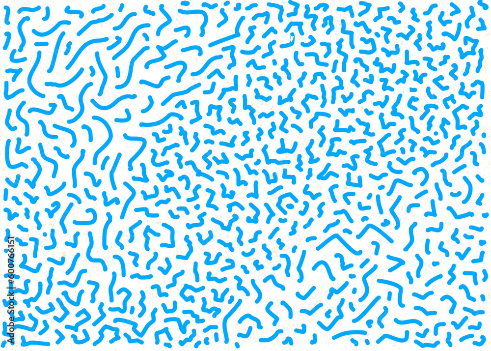 Hand drawn flat abstract scribble
background in blue color Hand drawn flat abstract scribble
background in blue color
