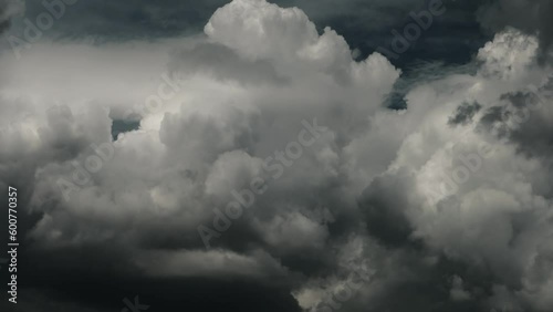 Storm.4K.24fps.Fantastic colorful dramatic sky with clouds.Perfect for cinema, background.Timelapse.